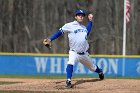 Baseball vs Emerson  Wheaton College Baseball vs Emerson College. - Photo By: KEITH NORDSTROM : Wheaton, Baseball